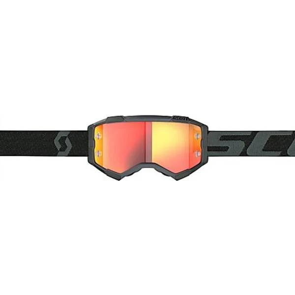 Scott Fury Goggle - Black/Orange Chrome Works 2 Scott Fury Goggle - Black/Orange Chrome Works - Image 2