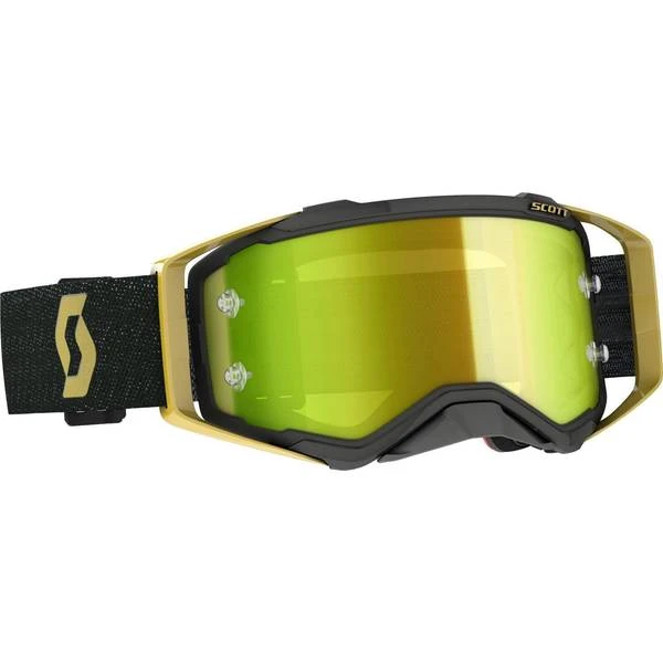 Scott Prospect Goggles Yellow Chrome Works/CAT2 Black Gold 1 Scott Prospect Goggles Yellow Chrome Works/CAT2 Black Gold