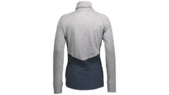 SCOTT Defined Merino High Neck Baselayer - Women's -Scott Ski Shop opplanet scott defined merino high neck baselayer womens light grey melange dark blue large 2838057050009 av 1