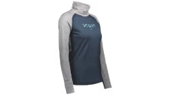 SCOTT Defined Merino High Neck Baselayer - Women's -Scott Ski Shop opplanet scott defined merino high neck baselayer womens light grey melange dark blue large 2838057050009 av 2