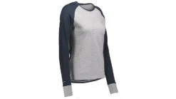 SCOTT Defined Merino L/SL Baselayer - Women's -Scott Ski Shop opplanet scott defined merino l sl baselayer womens dark blue light grey melange large 2777937037009 av 2