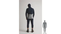 SCOTT Defined Merino L/SL Hoody - Men's -Scott Ski Shop opplanet scott defined merino l sl hoody mens dark blue light grey melange 2xl 2837967037010 av 4