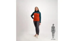 SCOTT Defined Original Fleece Pullover - Women's -Scott Ski Shop opplanet scott defined original fleece pullover womens aruba green earth red large 2918307364009 av 3