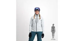 SCOTT Explorair DryoSpun 3L Jacket - Women's -Scott Ski Shop opplanet scott explorair dryospun 3l jacket womens light grey large 2918610177009 av 2