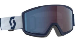 SCOTT Factor Pro Goggle -Scott Ski Shop opplanet scott factor pro goggle dark blue light grey enhancer blue chrome 2835676765347 main
