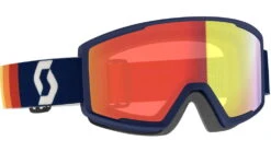 SCOTT Factor Pro Goggle -Scott Ski Shop opplanet scott factor pro goggle retro blue enhancer red chrome 2835677409312 main