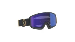 SCOTT Factor Pro Goggle -Scott Ski Shop opplanet scott factor pro goggle team beige aspen blue illuminator blue chrome 2835677066342 main