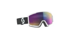 SCOTT Factor Pro Goggle -Scott Ski Shop opplanet scott factor pro goggle team white black enhancer teal chrome 2835677068315 main