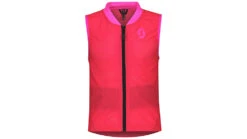 SCOTT Protector AirFlex Vest - Junior -Scott Ski Shop opplanet scott protector airflex vest junior high viz pink medium 2719206634007 av 1