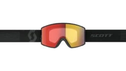 SCOTT React Goggle -Scott Ski Shop opplanet scott react goggle mineral black enhancer red chrome 4001997413312 av 1
