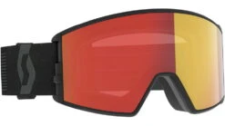SCOTT React Goggle -Scott Ski Shop opplanet scott react goggle mineral black enhancer red chrome 4001997413312 main