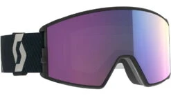 SCOTT React Goggle -Scott Ski Shop opplanet scott react goggle mountain black enhancer teal chrome 4001996663315 main