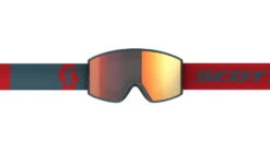 SCOTT React Goggle -Scott Ski Shop opplanet scott react goggle neon red aruba green solar red chrome 4001997411308 av 1