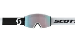SCOTT React Goggle -Scott Ski Shop opplanet scott react goggle team white black enhancer aqua chrome 4001997068351 av 1