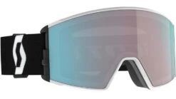 SCOTT React Goggle -Scott Ski Shop opplanet scott react goggle team white black enhancer aqua chrome 4001997068351 main