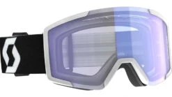 SCOTT Shield Goggle 33 SCOTT Shield Goggle -Scott Ski Shop opplanet scott shield goggle team white black illuminator blue chrome 2778377068342 main