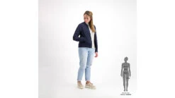 SCOTT Tech Bomber Jacket - Women's -Scott Ski Shop opplanet scott tech bomber jacket womens dark blue large 4001220114012 av 3