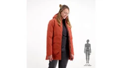 SCOTT Tech Coat 3L Jacket - Women's -Scott Ski Shop opplanet scott tech coat 3l jacket womens earth red large 4001237368012 av 3