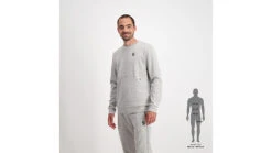 SCOTT Tech Crewneck Sweater - Men's -Scott Ski Shop opplanet scott tech crewneck sweater mens grey melange 2xl 4032871920014 av 4