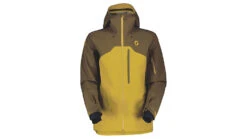 SCOTT Vertic 3L Jacket - Men's -Scott Ski Shop opplanet scott vertic 3l jacket mens earth brown mellow yellow 2xl 2837487394010 main