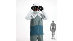 SCOTT Vertic 3L Jacket - Men's -Scott Ski Shop opplanet scott vertic 3l jacket mens light grey grey green 2xl 2837487393010 av 4