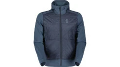 SCOTT Vertic Merino Hoody Jacket - Men's -Scott Ski Shop opplanet scott vertic merino hoody jacket mens metal blue dark blue small 2917967378006 main