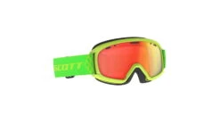 SCOTT Witty Chrome Goggle - Junior -Scott Ski Shop opplanet scott witty chrome goggle junior high viz green enhancer red chrome 2718266633312 main
