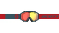 SCOTT Witty Chrome Goggle - Junior -Scott Ski Shop opplanet scott witty chrome goggle junior neon red aruba green enhancer red chrome 2718267411312 av 1